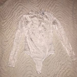 Forever 21 lace bodysuit